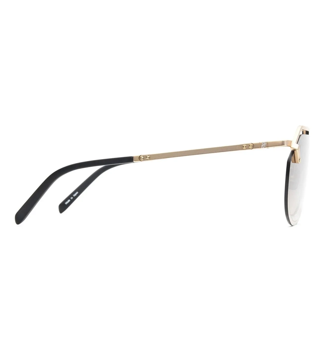 Hublot Unisex Brown Gradient Aviator Sunglasses