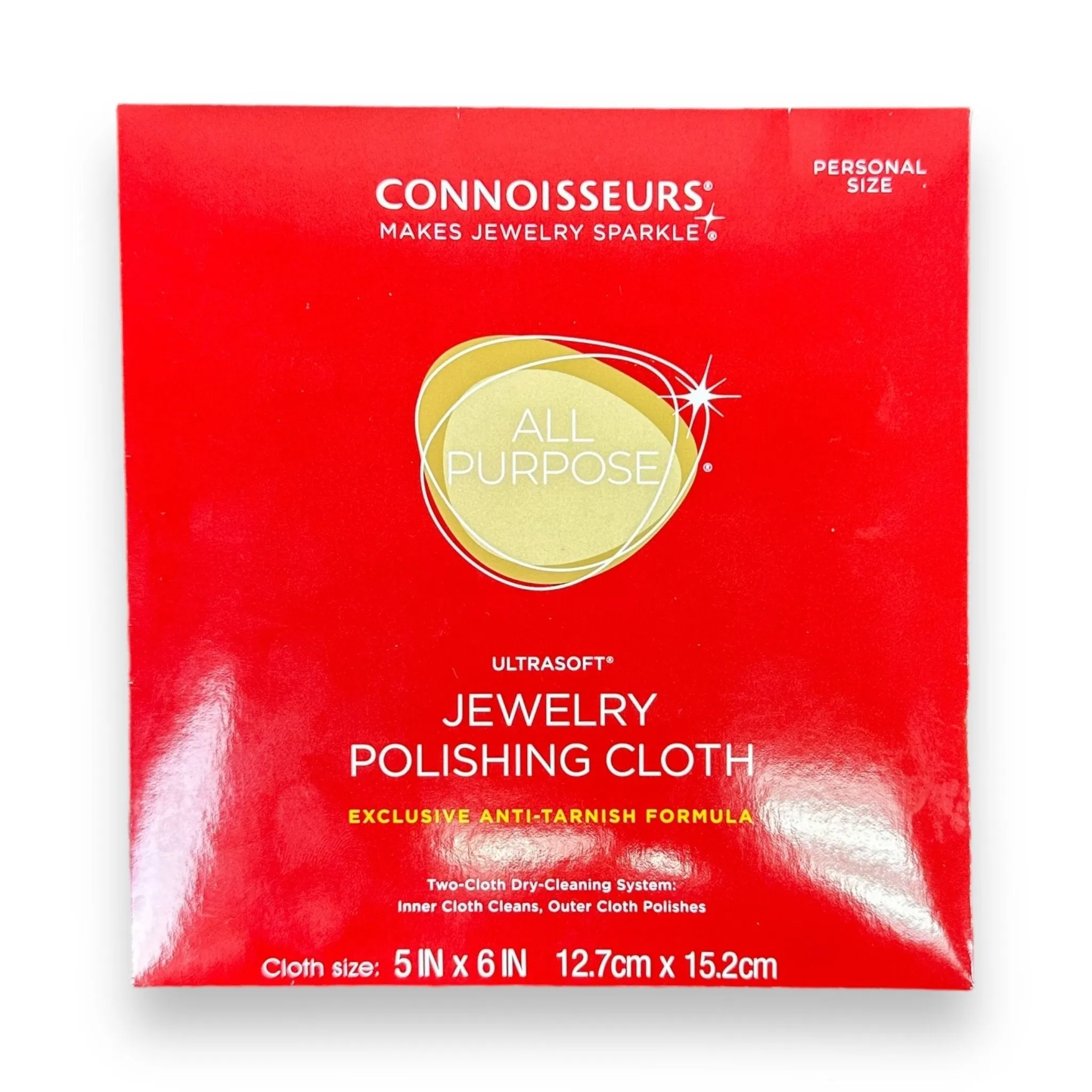 Jewelry & Watch Polishing Cloth - Gold and Silver Anti-Tarnish Formula