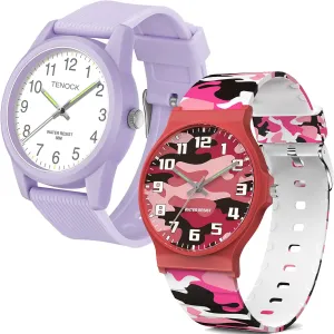 Kids Analog Watch Boys Girls, 30M Waterproof, Sports Watch for Boys, Easy to Read Children's Thin Dial Wrist Watches with Soft Band, for Ages 5-15 Kids Great Birthday Gifts Christmas Day