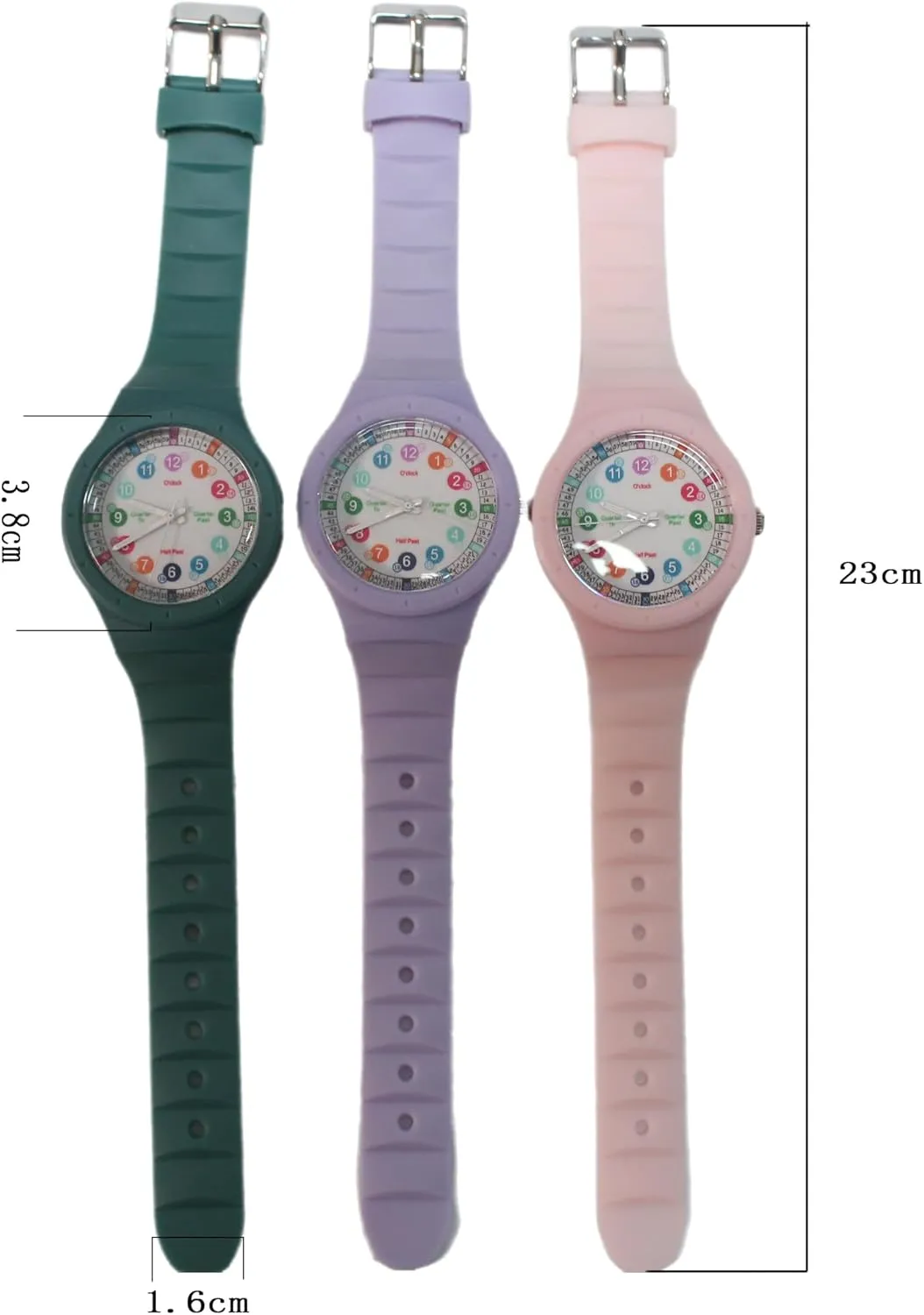 Kids Analog WatchWaterproof Watch for Kids Boys Girls Ages 3-16Soft Band Learning Time Teacher Easy to Read Analog Sport Outdoor Children Watches, Luminous Watch, Kids GiftsBoys Girls Watch