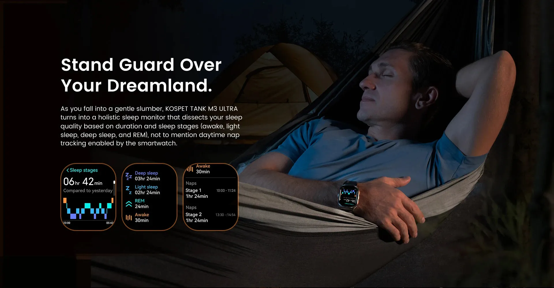 Kospet Tank M3 Ultra GPS Smartwatch with FREE Strap and Screen Protector