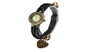 Lancardo Fashion Punk Bracelet Dress Leather Montres Watch