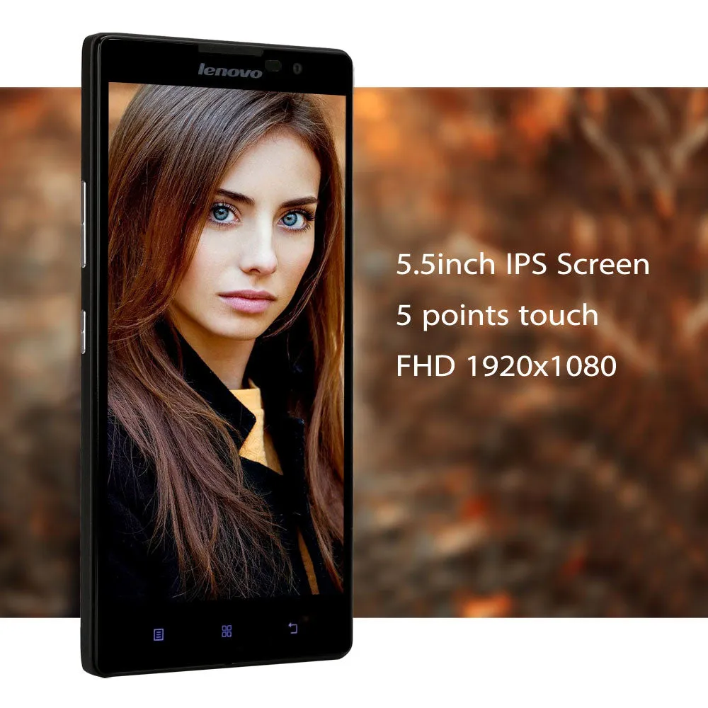 Lenovo K80M Android Smartphone - 4G, 5.5 Inch IPS Screen, Intel Z3560 CPU, 4GB RAM   64GB ROM, Bluetooth 4.0