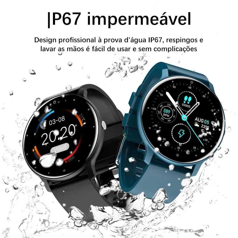 LIGE Smart Watch - Full Touch Fitness Tracker