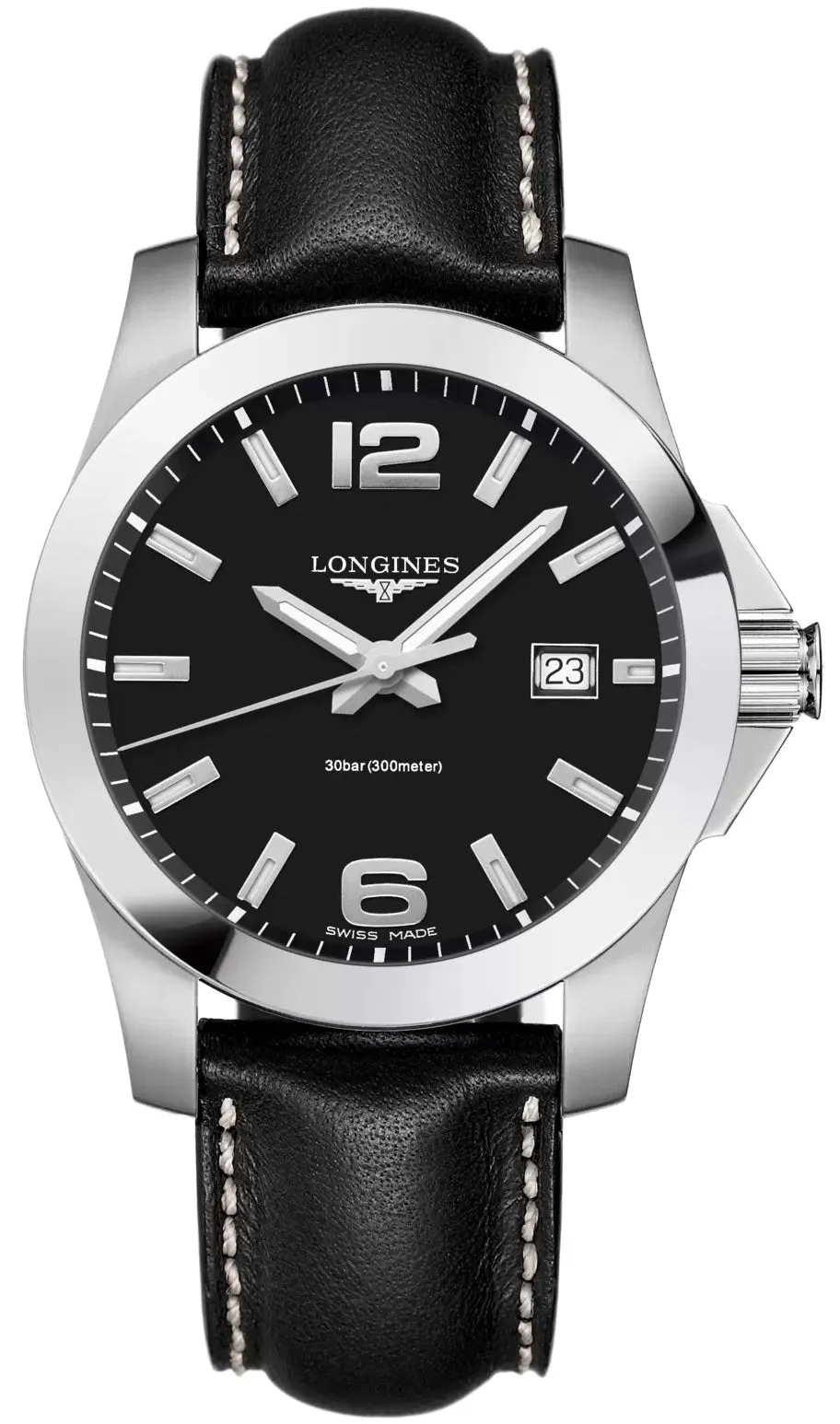 LNG Watch Conquest Quartz Mens