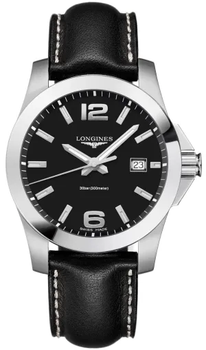 LNG Watch Conquest Quartz Mens