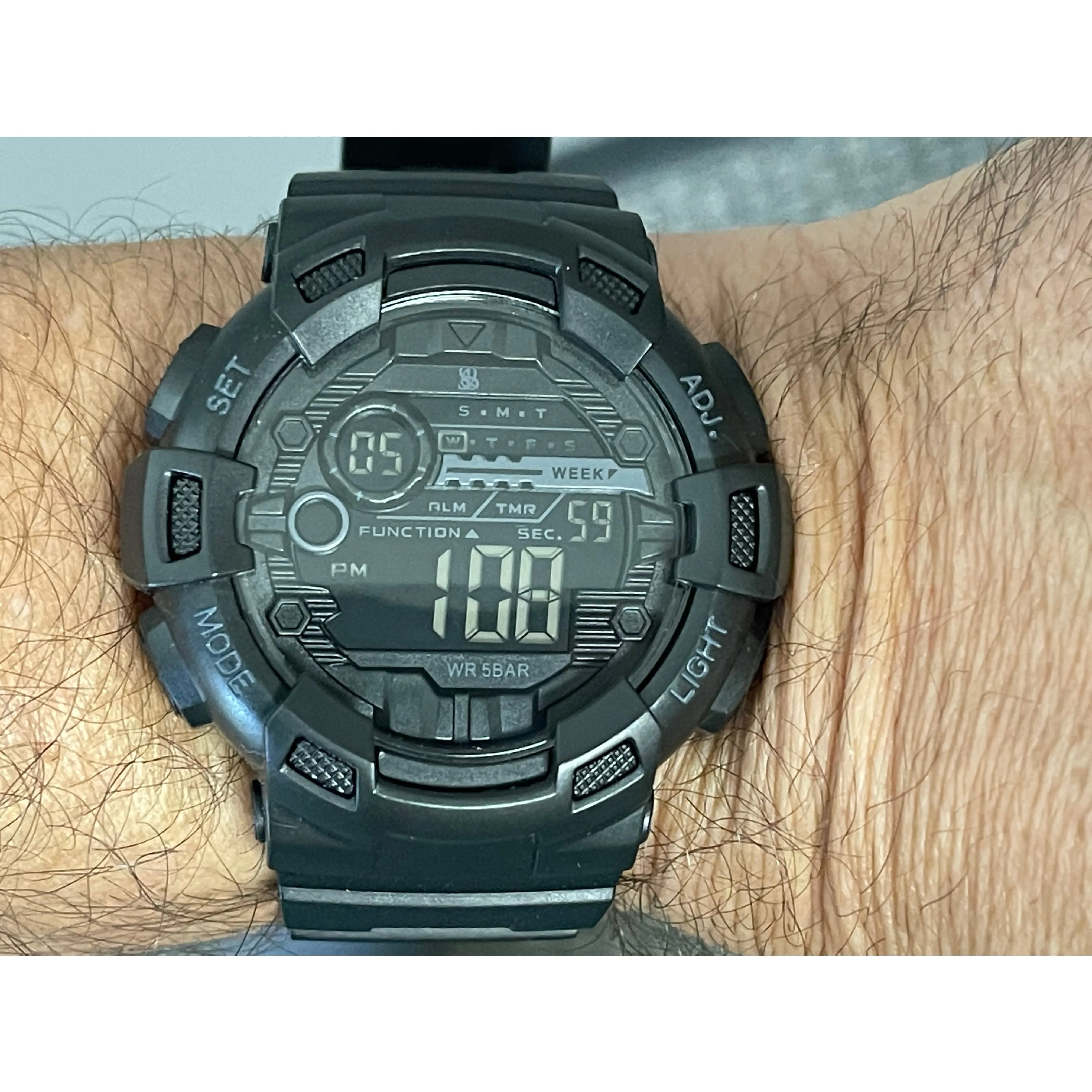 Lockdown Digital Watch