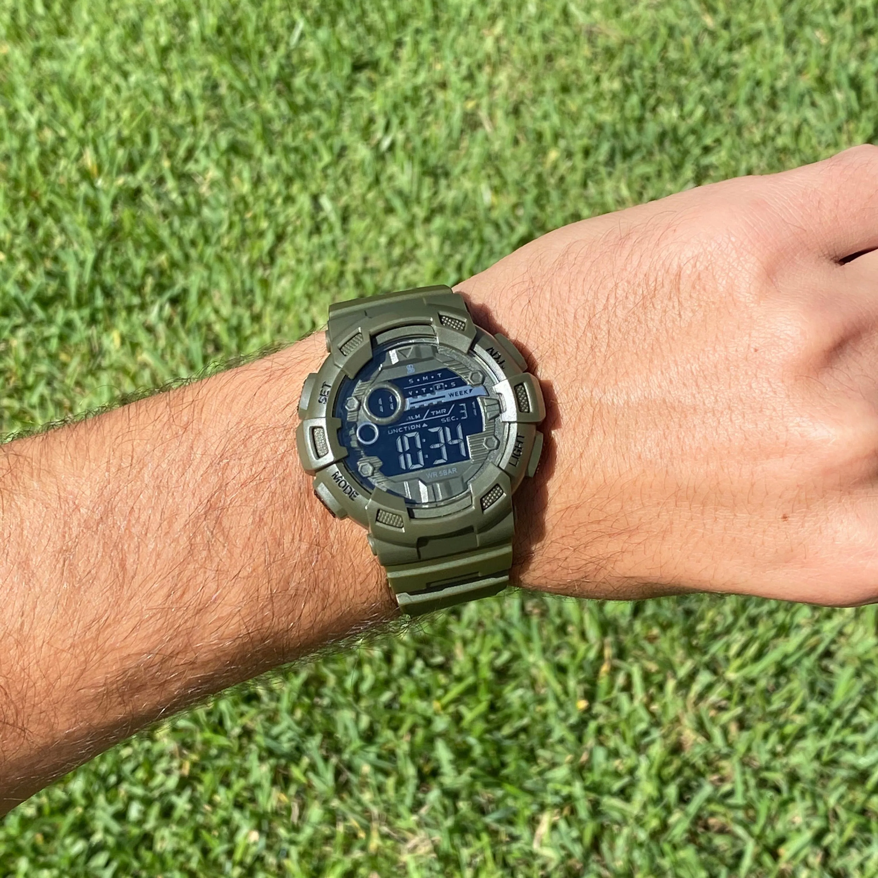 Lockdown Digital Watch