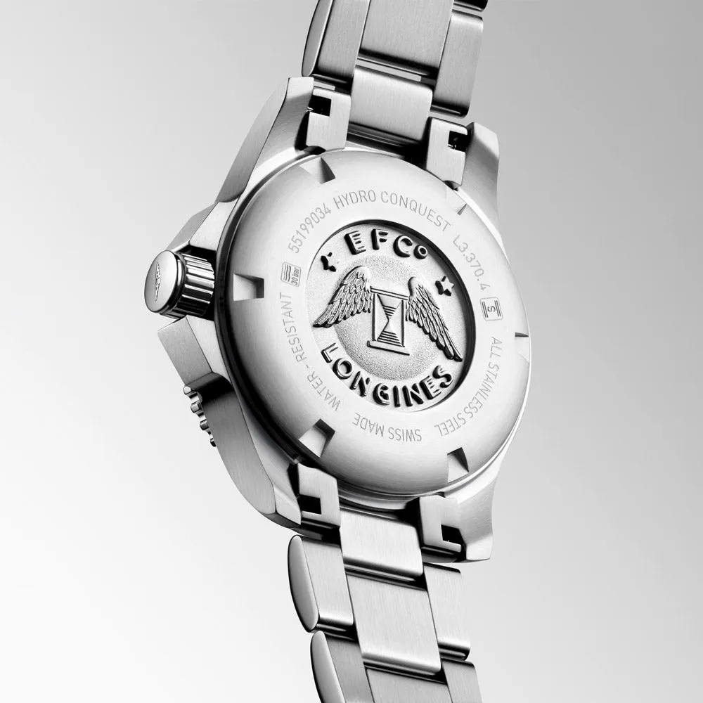 Longines HydroConquest 32mm Blue Dial Quartz Ladies Watch L3.370.4.96.6