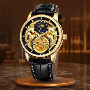 Lunar Cycle Skeleton Automatic Timepiece