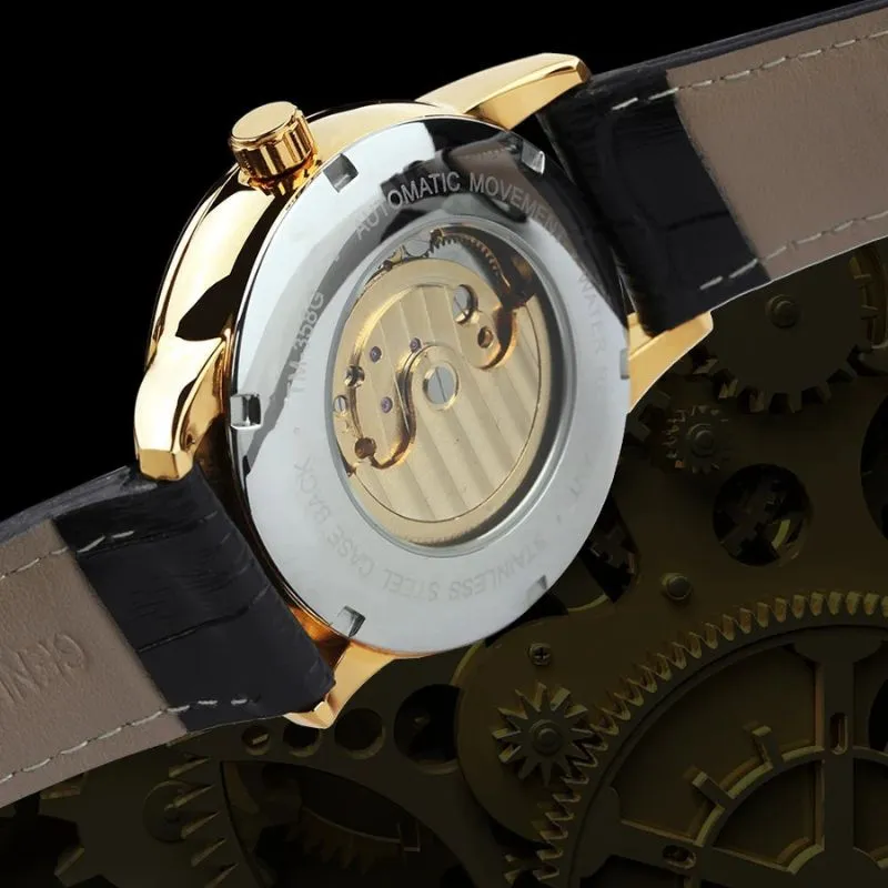 Lunar Cycle Skeleton Automatic Timepiece