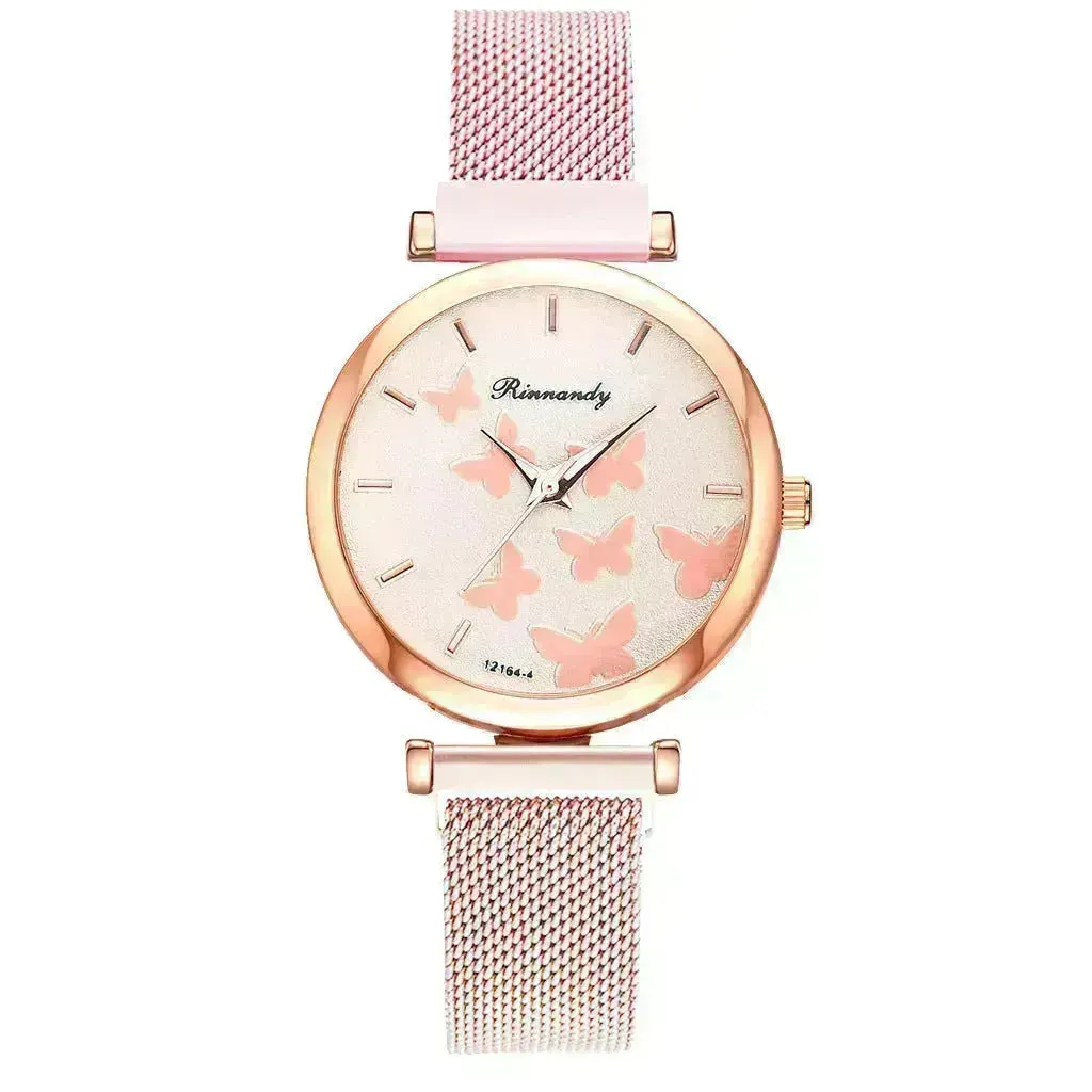 Magnet buckle leisure watch