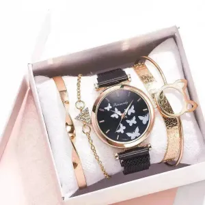 Magnet buckle leisure watch