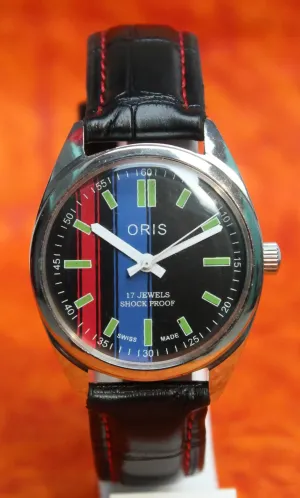 Mechanical Hand Wind Vintage ORIS 17 Jewels FHF ST96 Mechanical Hand Wind Swiss Made