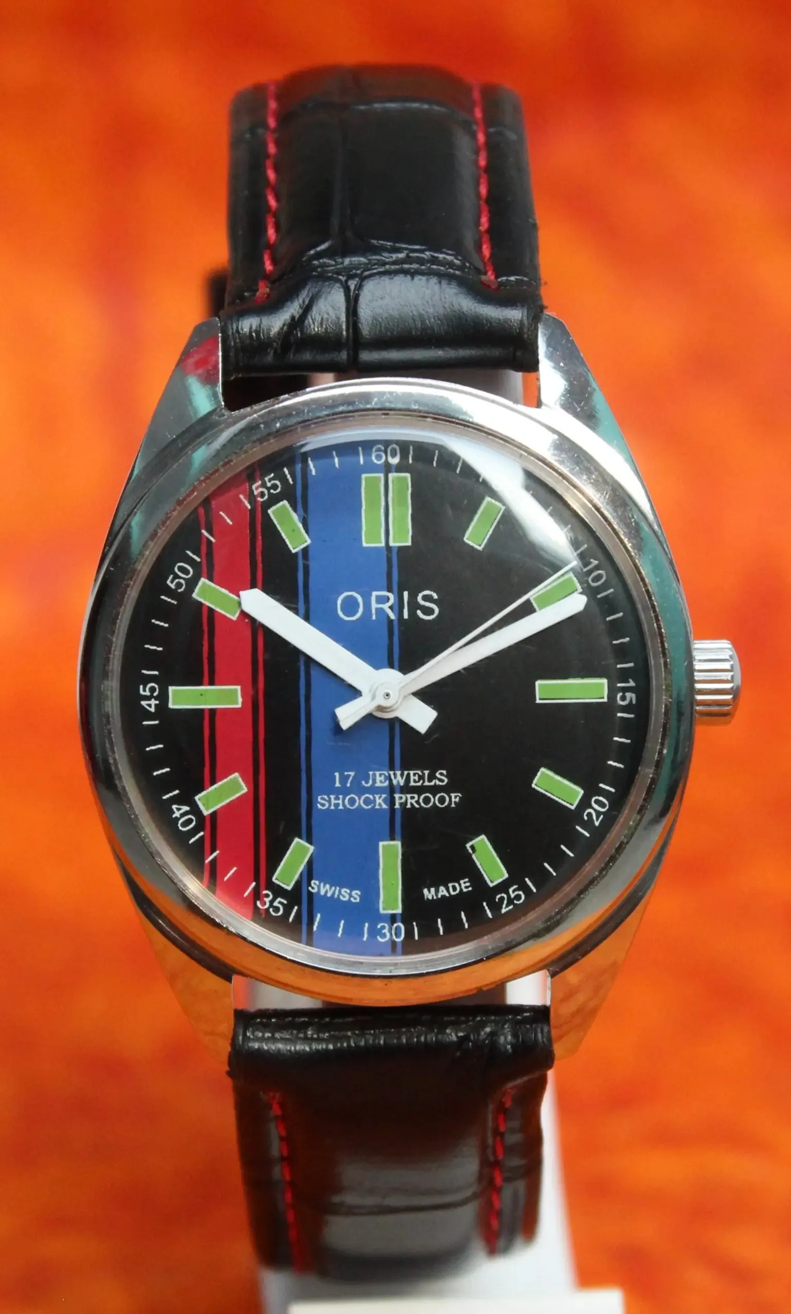 Mechanical Hand Wind Vintage ORIS 17 Jewels FHF ST96 Mechanical Hand Wind Swiss Made