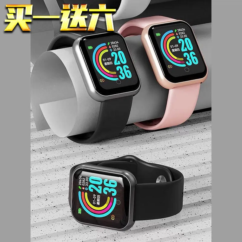 Men's and Women's Smart Charging Luminous Fashion Touch Screen Watch