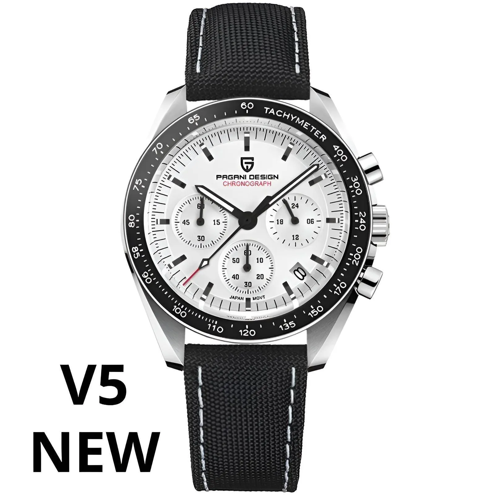 Men's Omega Speedmaster Moonwatch Homage Watches Luxury Quartz Wrist Watch For Men AR Sapphire Speed Chronograph Automatic Date