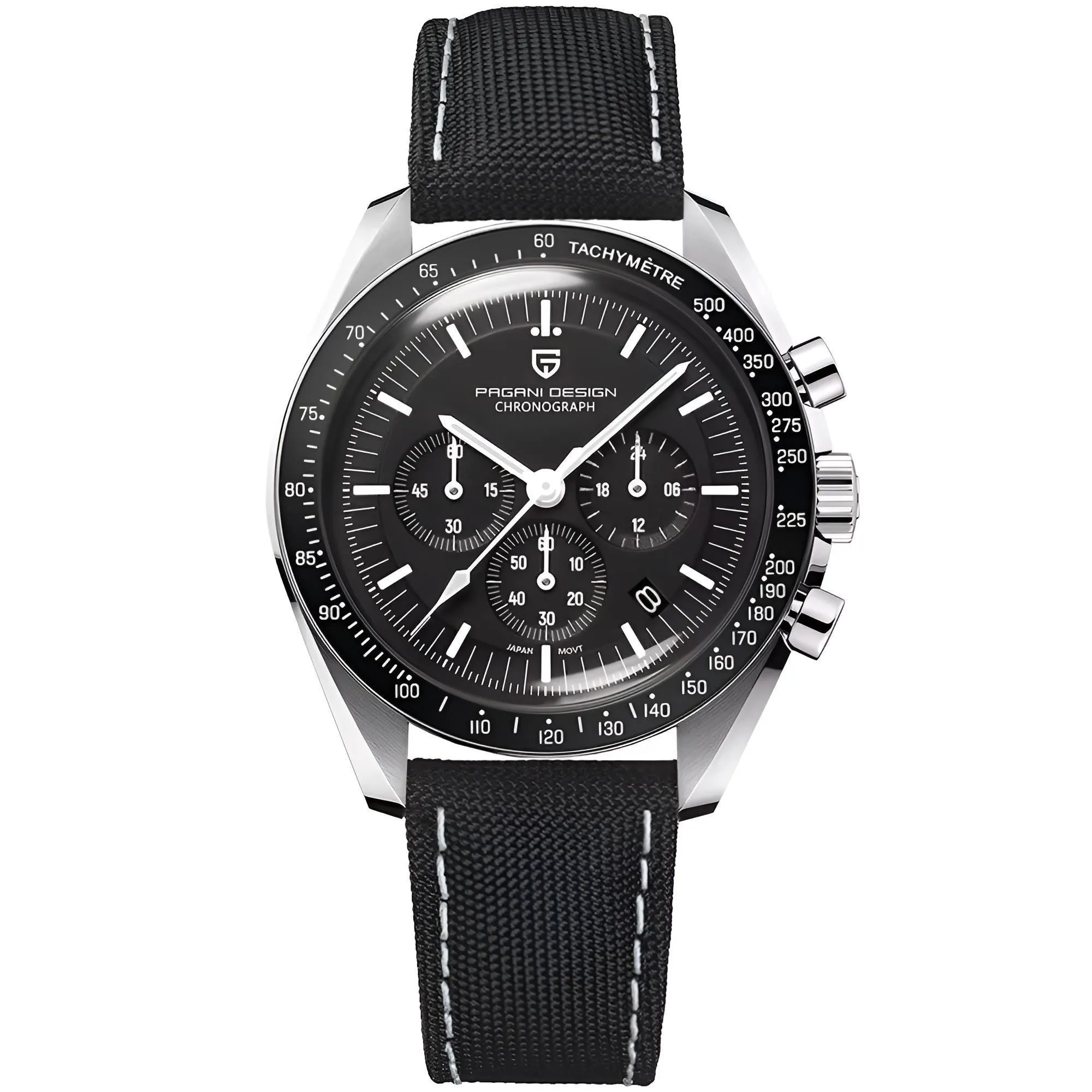 Men's Omega Speedmaster Moonwatch Homage Watches Luxury Quartz Wrist Watch For Men AR Sapphire Speed Chronograph Automatic Date