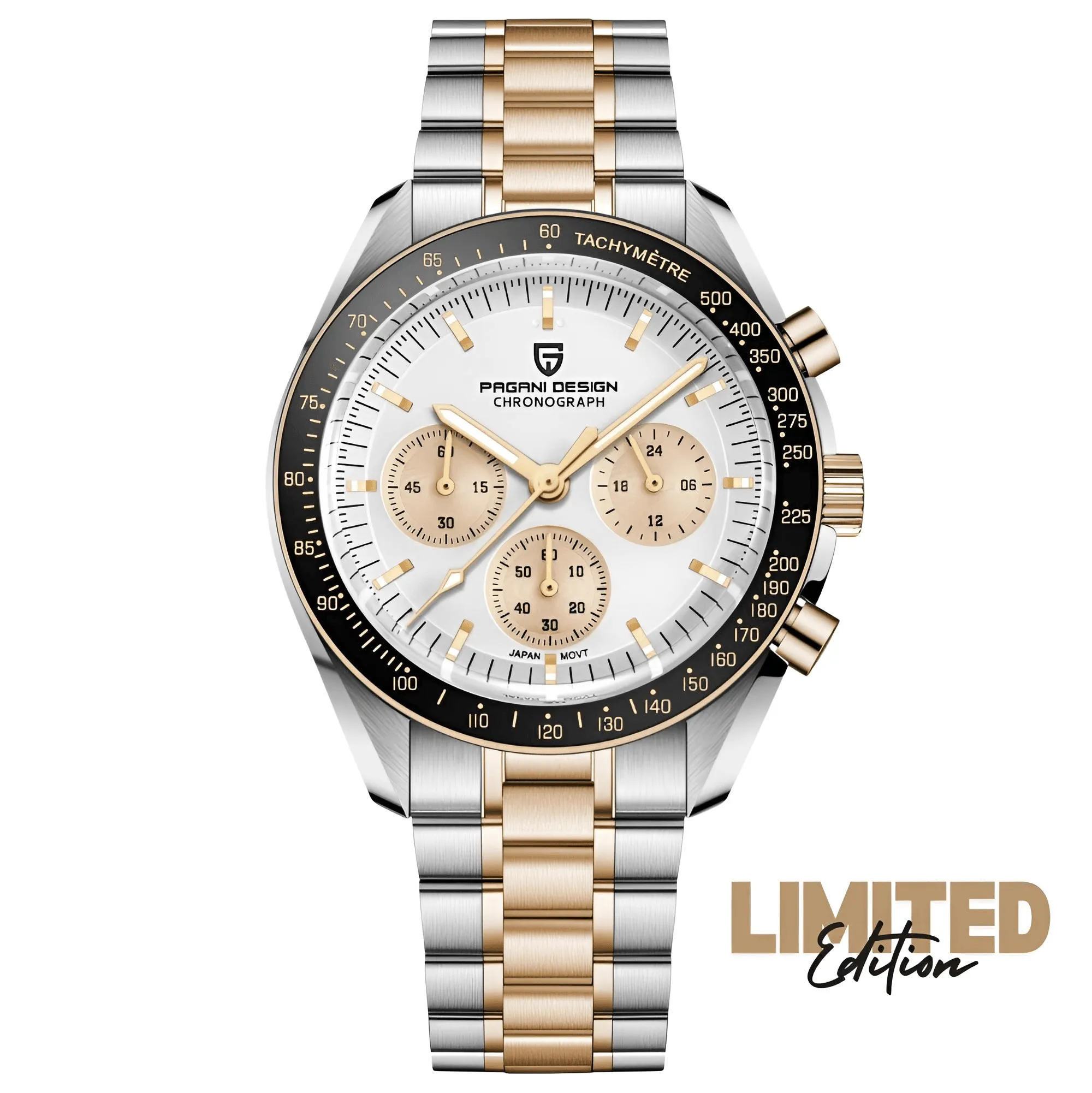 Men's Omega Speedmaster Moonwatch Homage Watches Luxury Quartz Wrist Watch For Men AR Sapphire Speed Chronograph Automatic Date