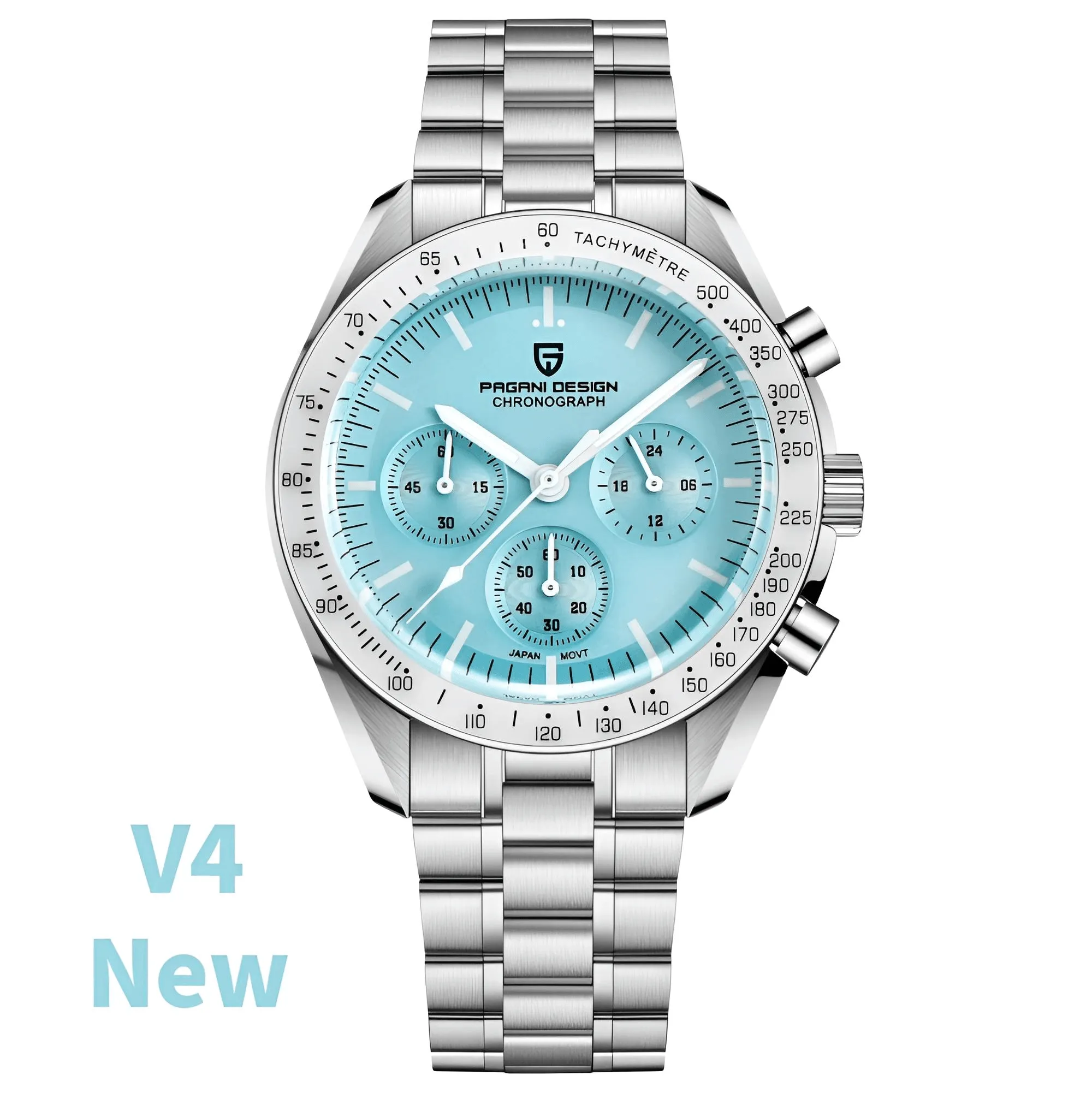Men's Omega Speedmaster Moonwatch Homage Watches Luxury Quartz Wrist Watch For Men AR Sapphire Speed Chronograph Automatic Date