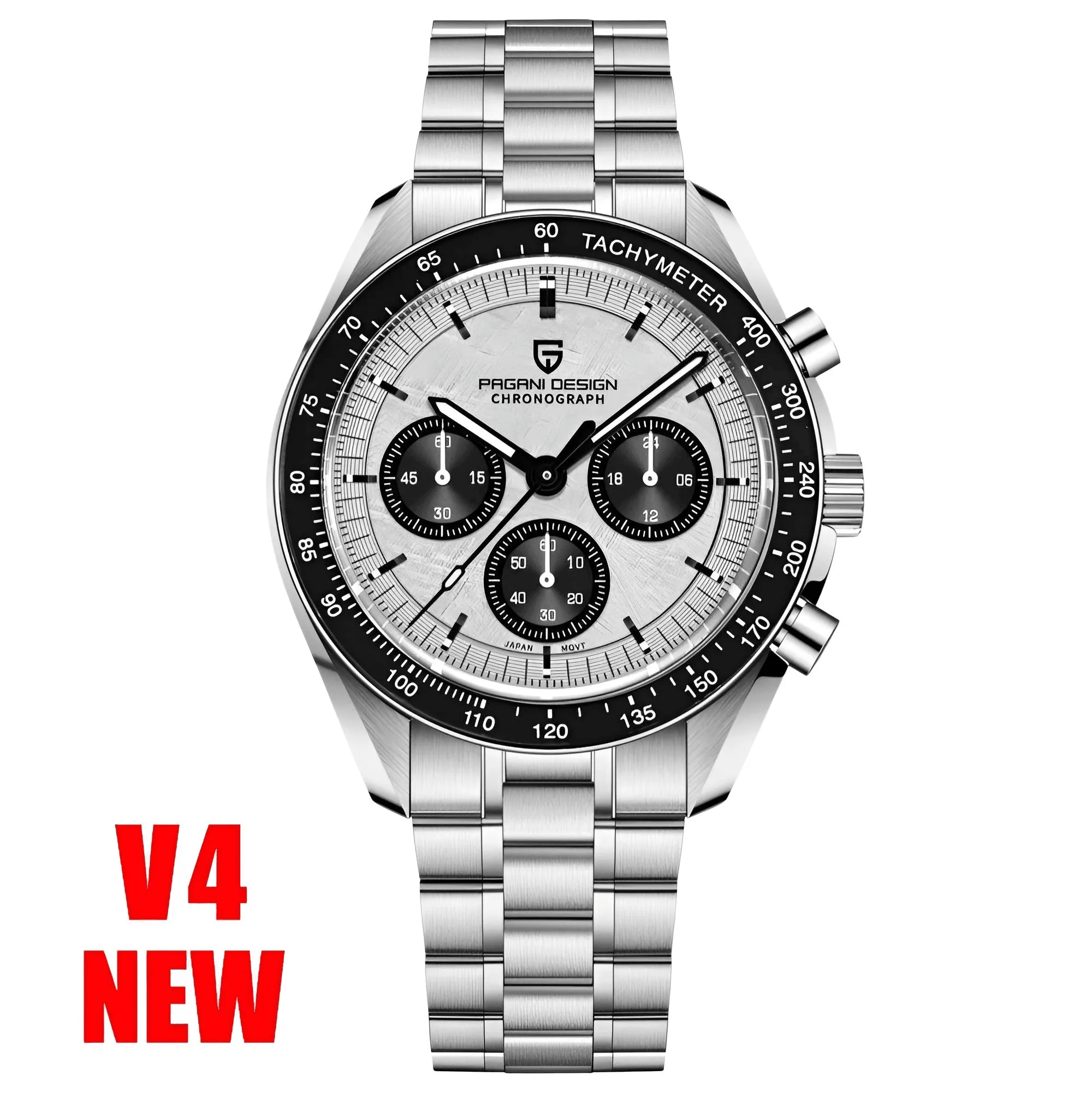 Men's Omega Speedmaster Moonwatch Homage Watches Luxury Quartz Wrist Watch For Men AR Sapphire Speed Chronograph Automatic Date