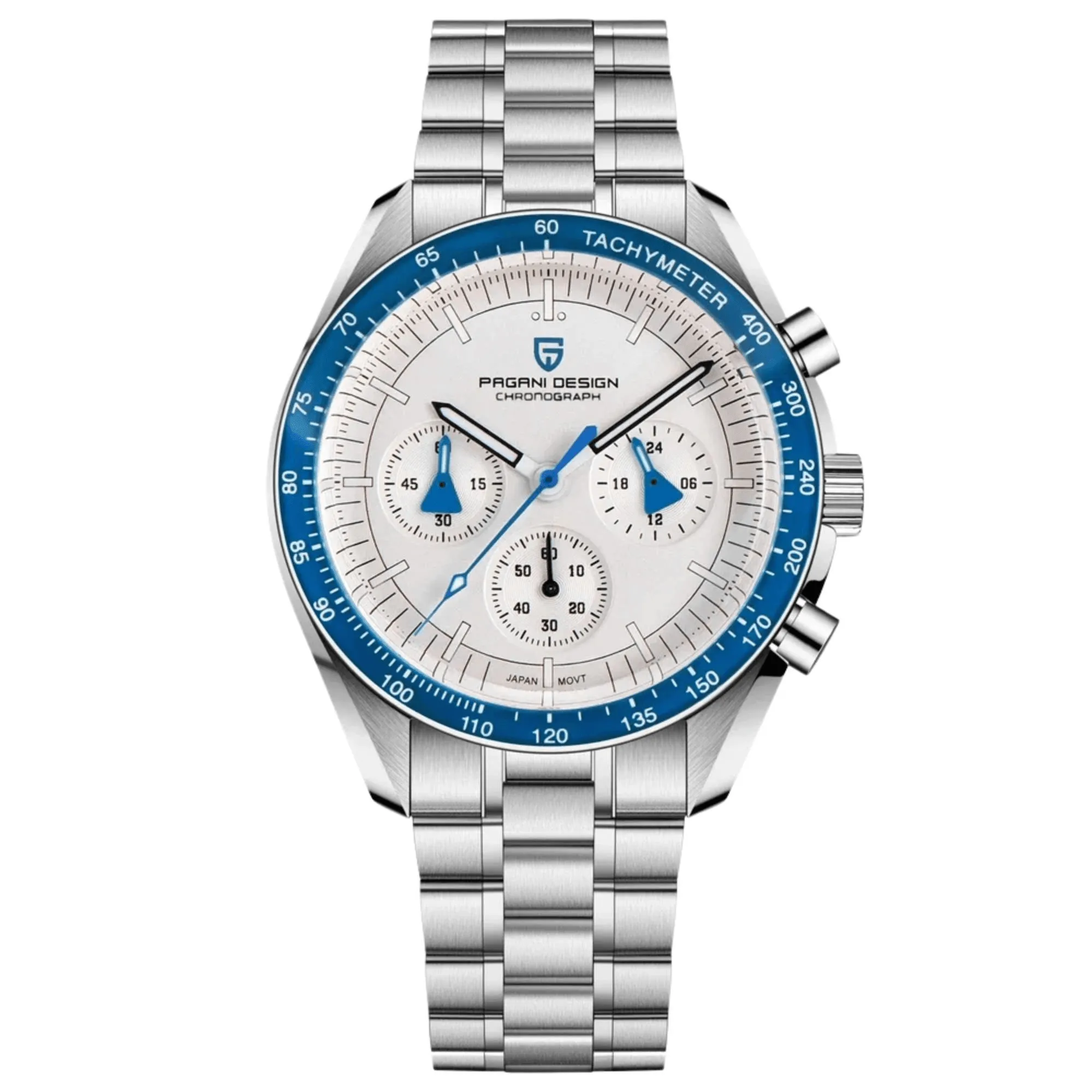 Men's Omega Speedmaster Moonwatch Homage Watches Luxury Quartz Wrist Watch For Men AR Sapphire Speed Chronograph Automatic Date