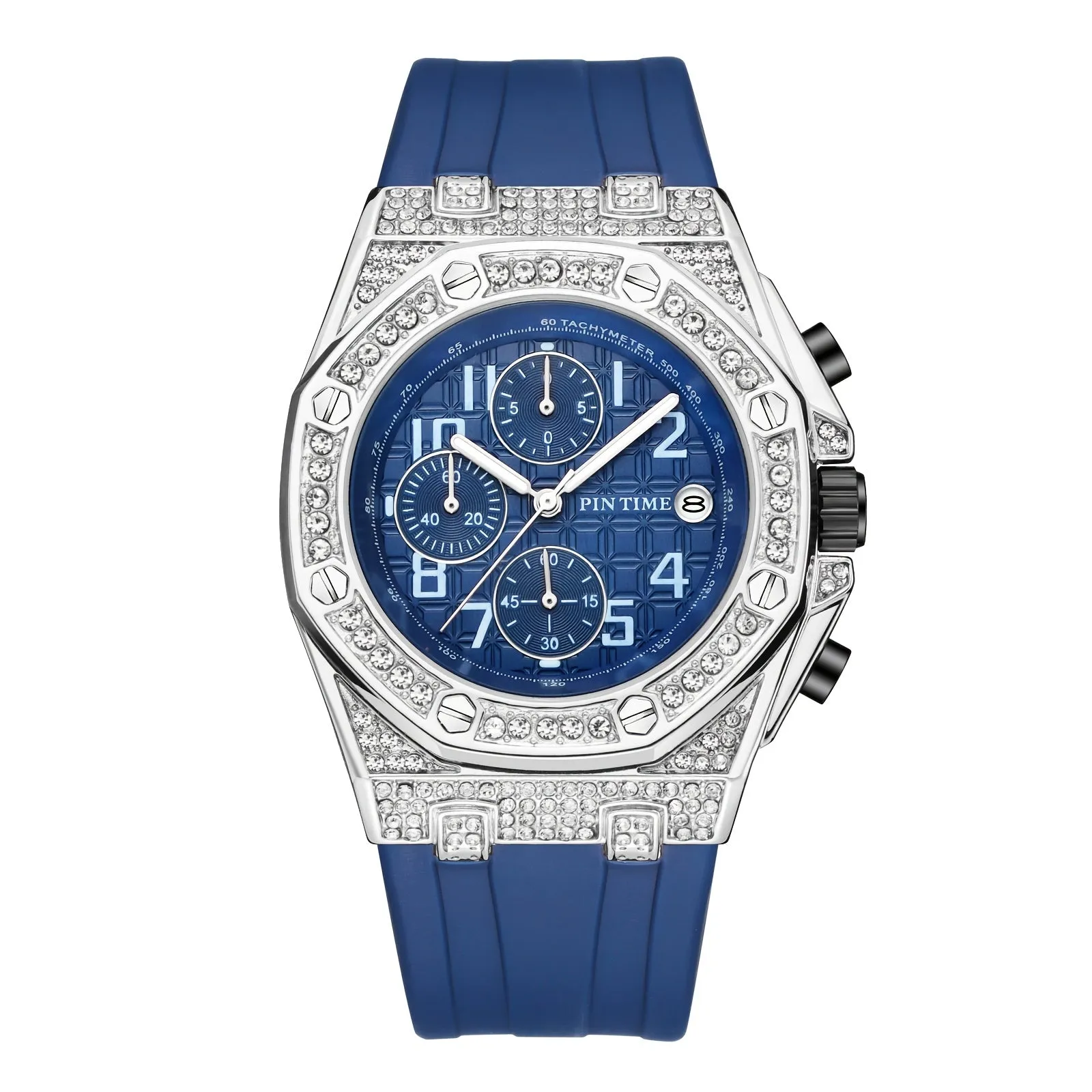 Men's Vintage Round Analog Waterproof Quartz Watch