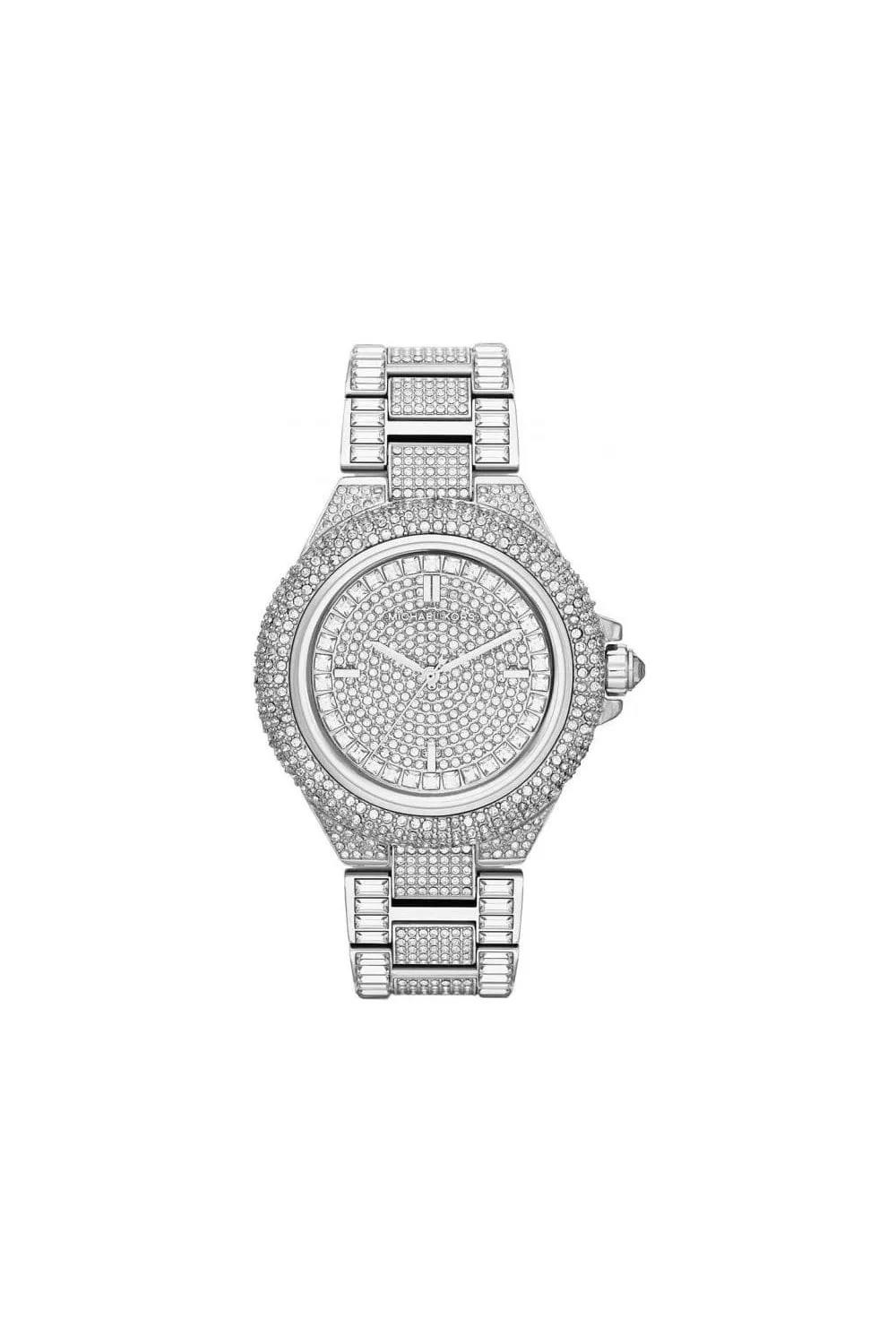 Michael Kors Ladies Watch Bradshaw Gems Silver MK6486