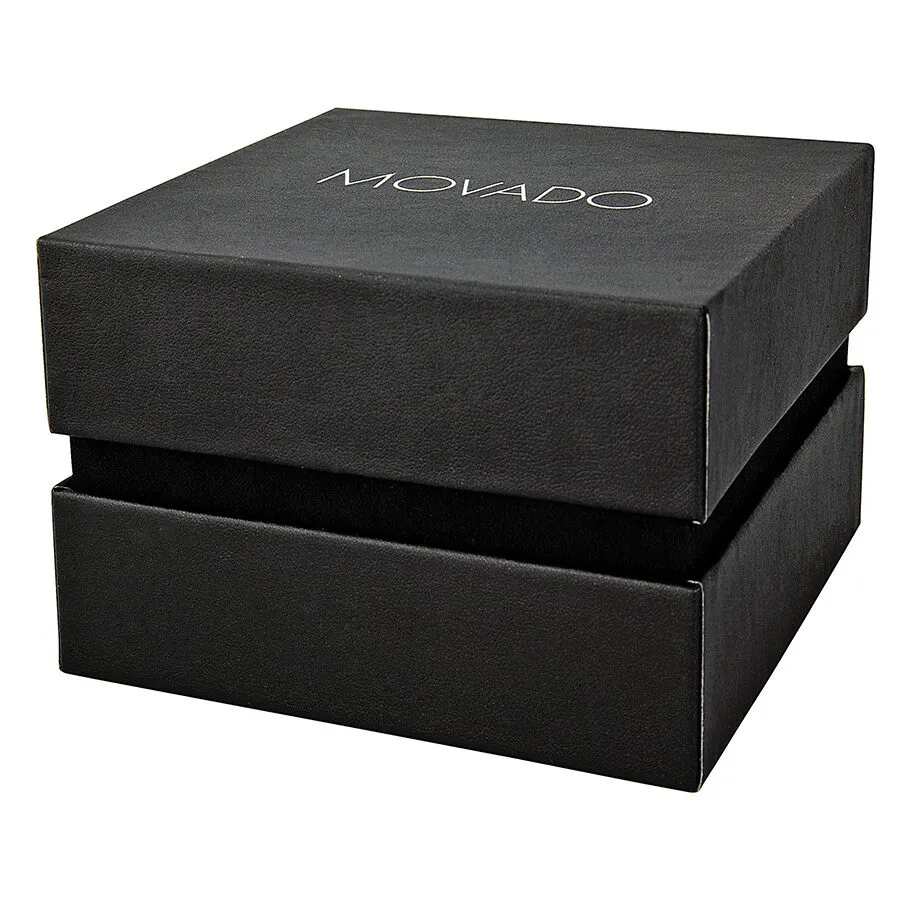 Movado Corporate Exclusive Black Dial Stainless Steel Men's Watch 0606276