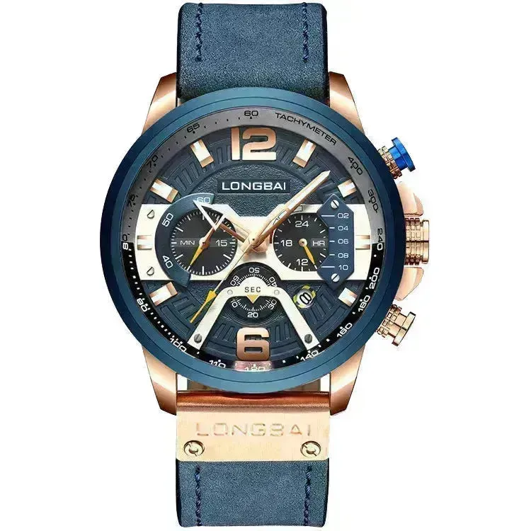 Multifunctional Waterproof Quartz Watch High-end Watch