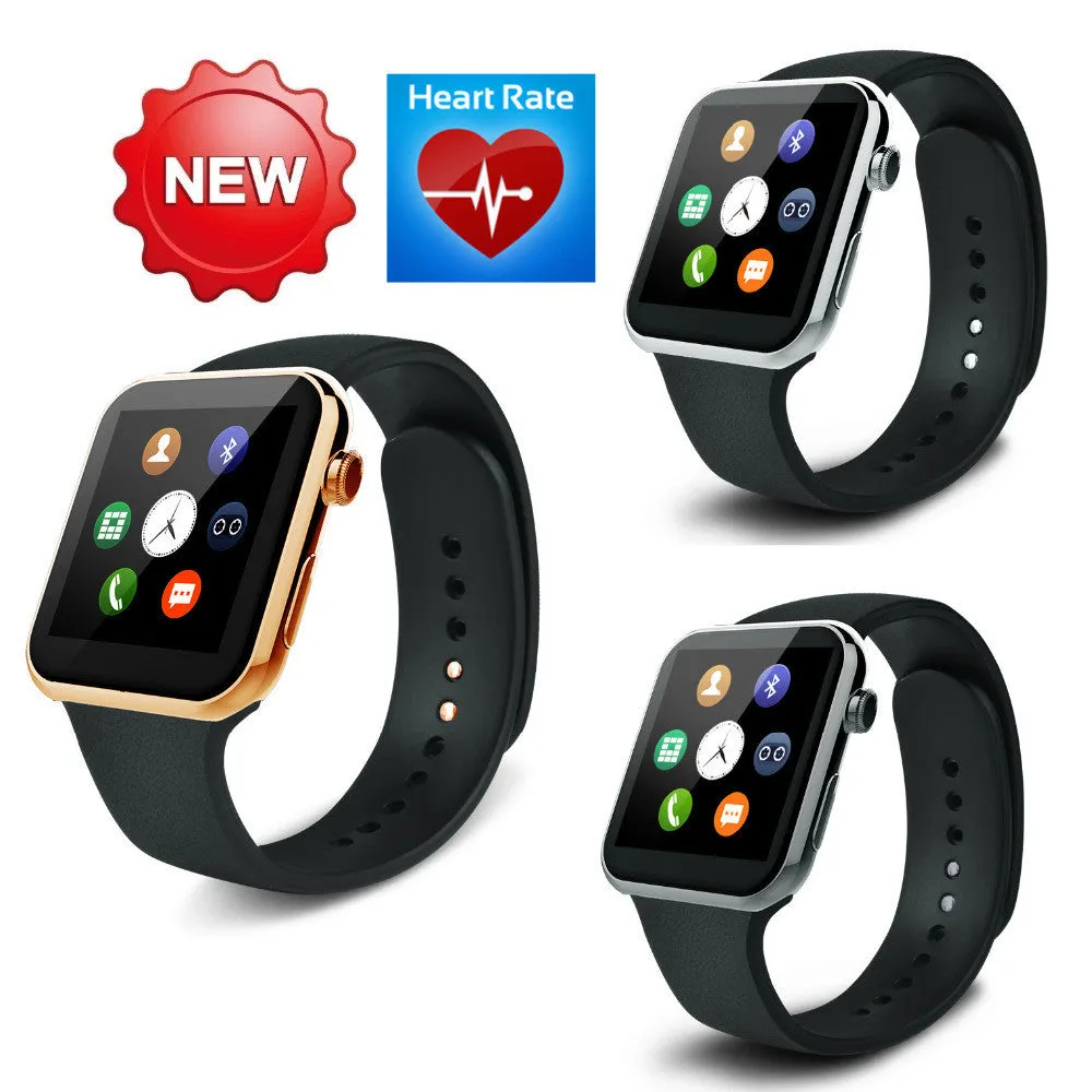 New Smartwatch A9 Bluetooth Smart watch for Apple iPhone & Samsung Android Phone relogio inteligente reloj smartphone watch