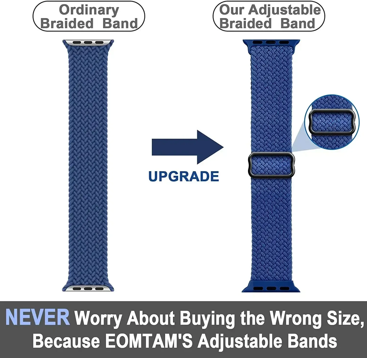 Nylon Strap for Apple Watch Ultra 2 Band 49mm 40mm 44mm 41mm S10 46mm Elastic Braided Loop Bracelet IWatch Series 9 8 7 6 SE 5 4