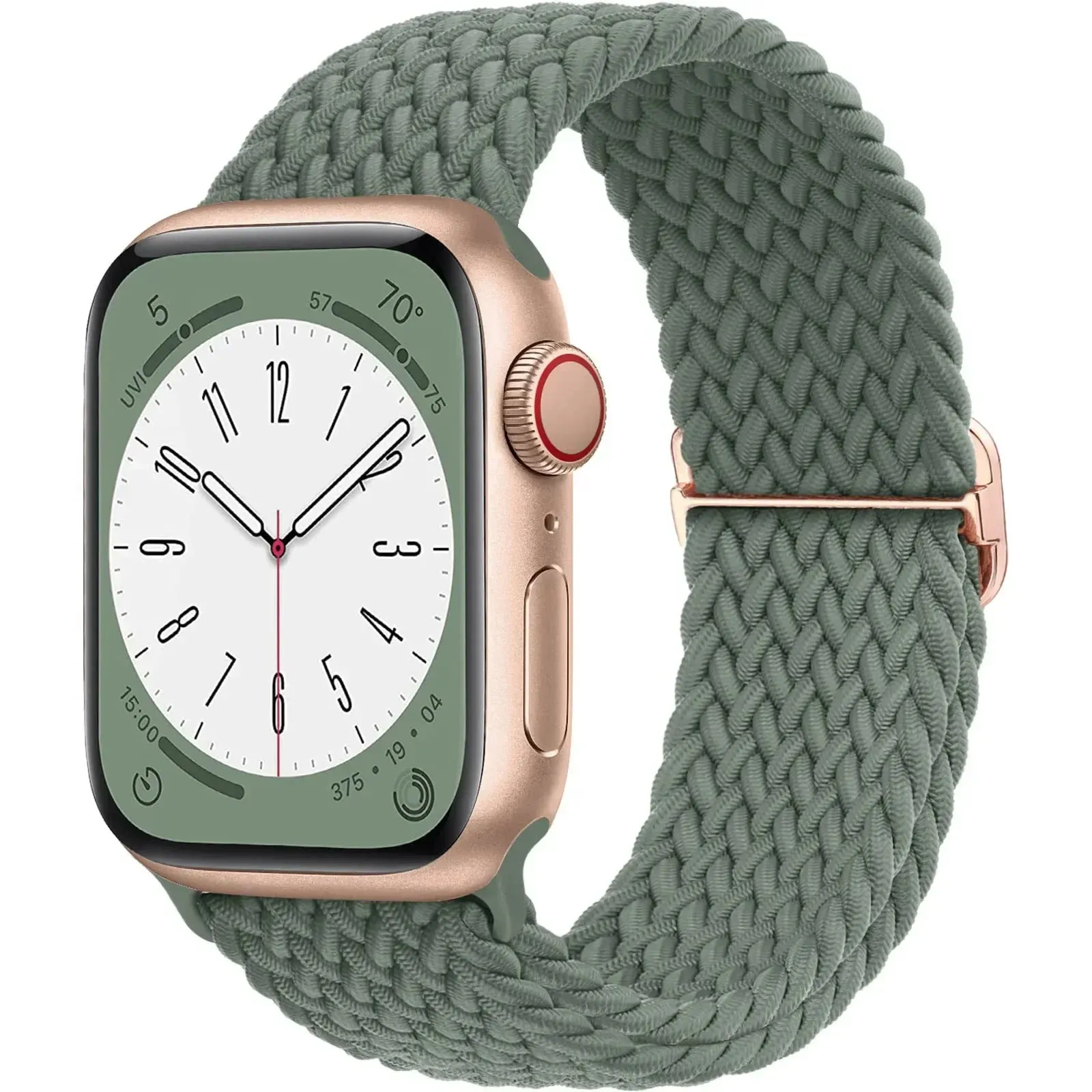 Nylon Strap for Apple Watch Ultra 2 Band 49mm 40mm 44mm 41mm S10 46mm Elastic Braided Loop Bracelet IWatch Series 9 8 7 6 SE 5 4