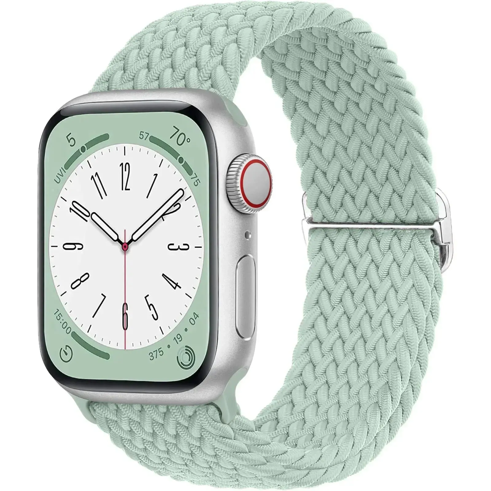 Nylon Strap for Apple Watch Ultra 2 Band 49mm 40mm 44mm 41mm S10 46mm Elastic Braided Loop Bracelet IWatch Series 9 8 7 6 SE 5 4