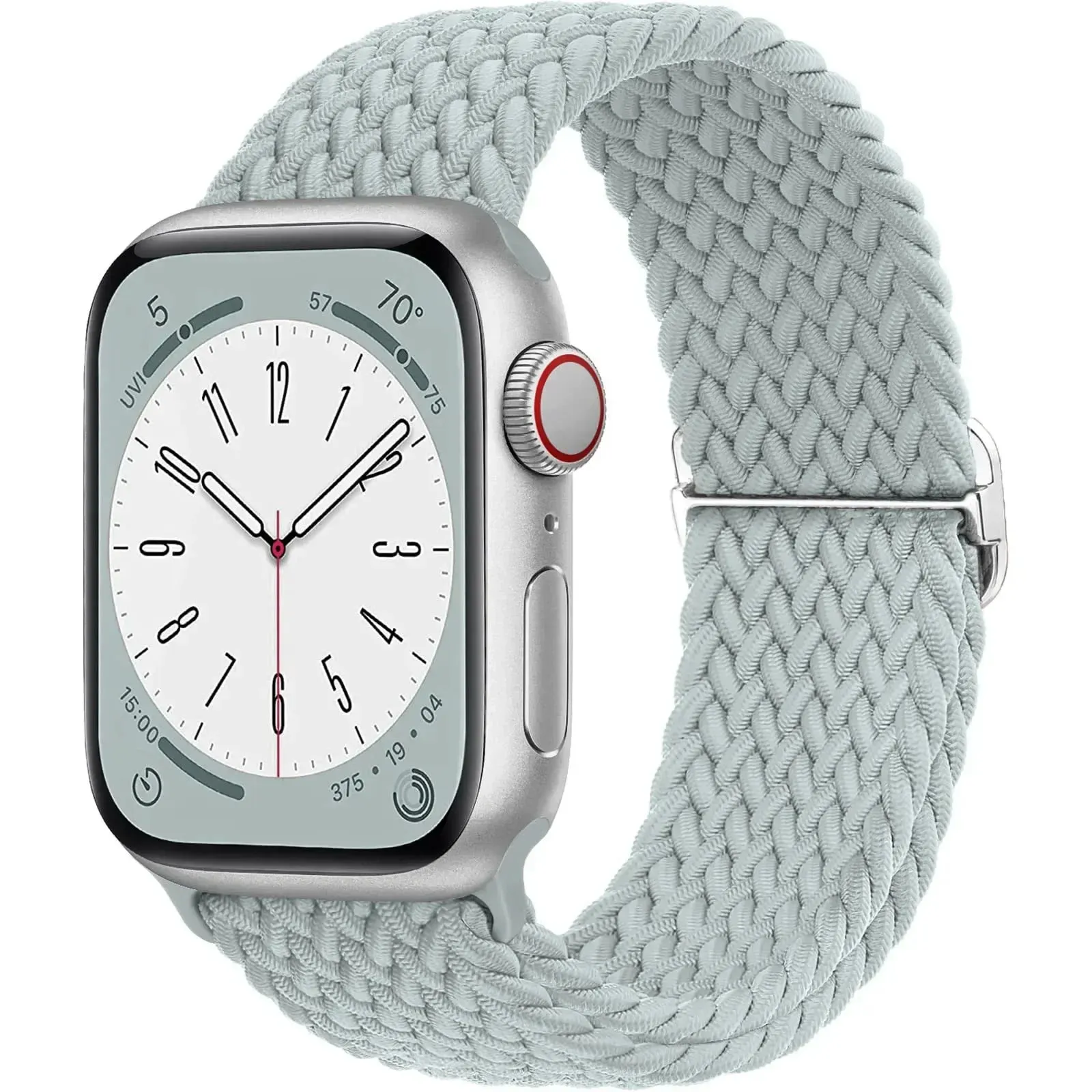 Nylon Strap for Apple Watch Ultra 2 Band 49mm 40mm 44mm 41mm S10 46mm Elastic Braided Loop Bracelet IWatch Series 9 8 7 6 SE 5 4