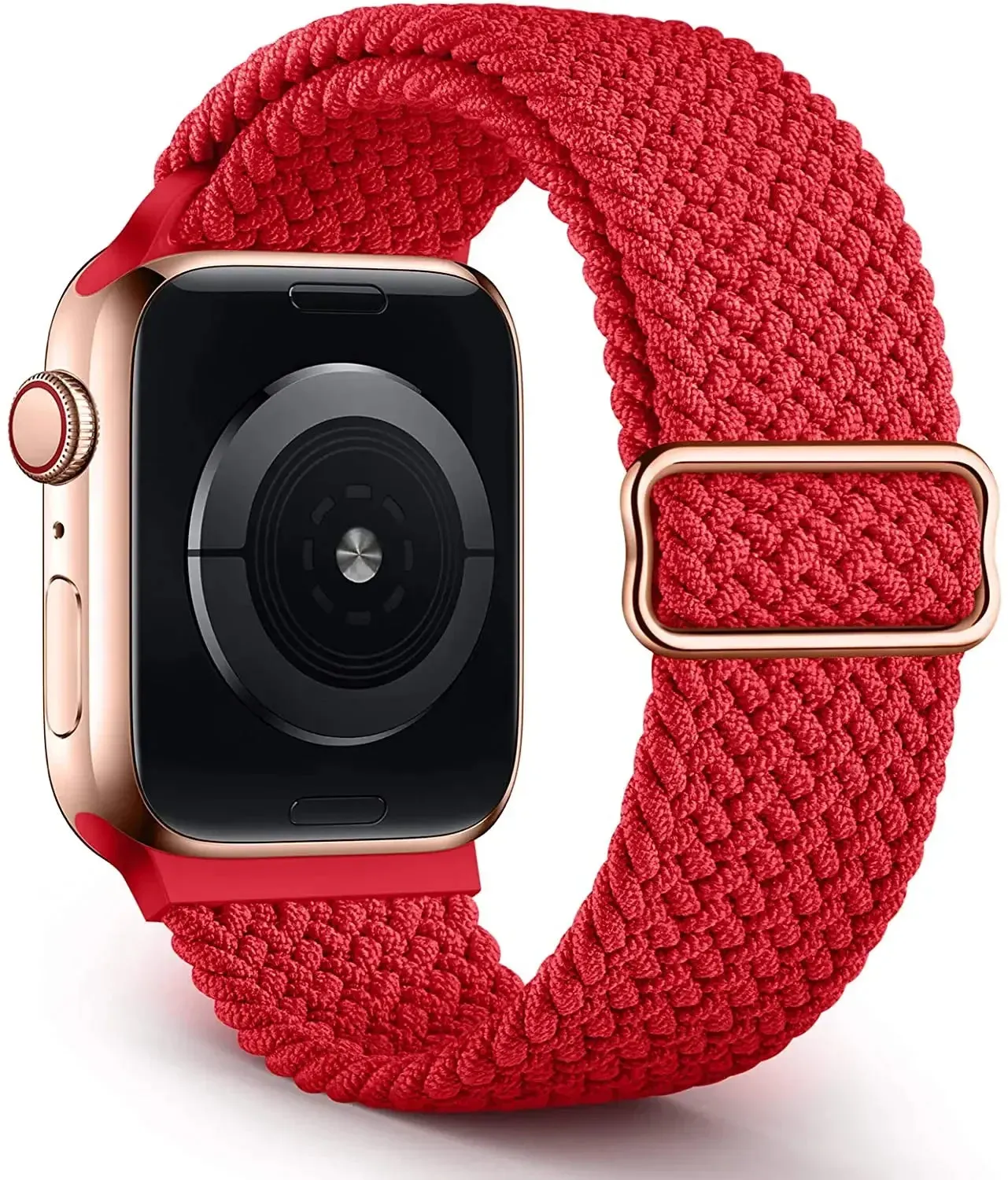 Nylon Strap for Apple Watch Ultra 2 Band 49mm 40mm 44mm 41mm S10 46mm Elastic Braided Loop Bracelet IWatch Series 9 8 7 6 SE 5 4