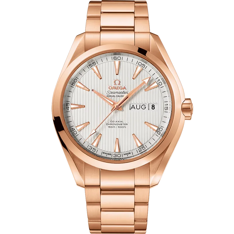 Omega Seamaster Aqua Terra 150M 43 mm, red gold on red gold