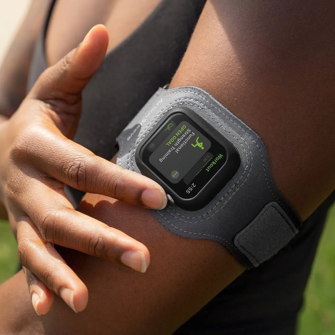 [OPEN BOX] TWELVE SOUTH ActionSleeve 2 for Apple Watch 40mm - Gray