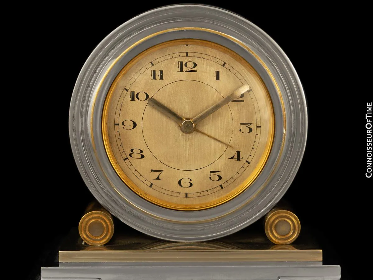 Owned & Used by Janet Jackson - Art Deco Desk Alarm Clock with COA