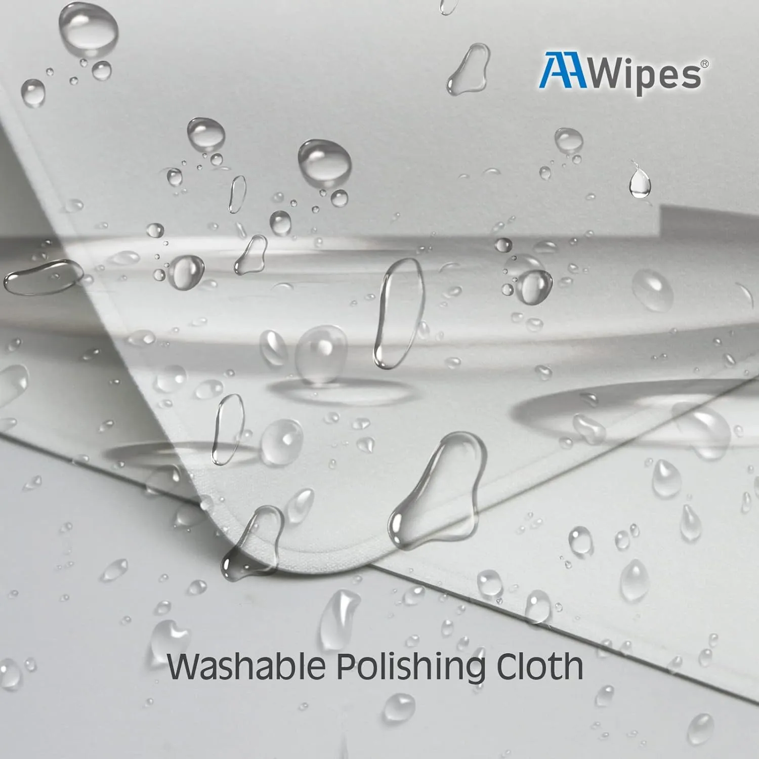 Polishing Cloths  (Starting from 30 Pieces, 6.3" X 6.3", White, Thick, Superfine) Compatible with Apple iPhone, iPad, MacBook, iWatch, Soft & Nonabrasive Double-Layer Microfiber Cleaning Cloths (X3601-30)