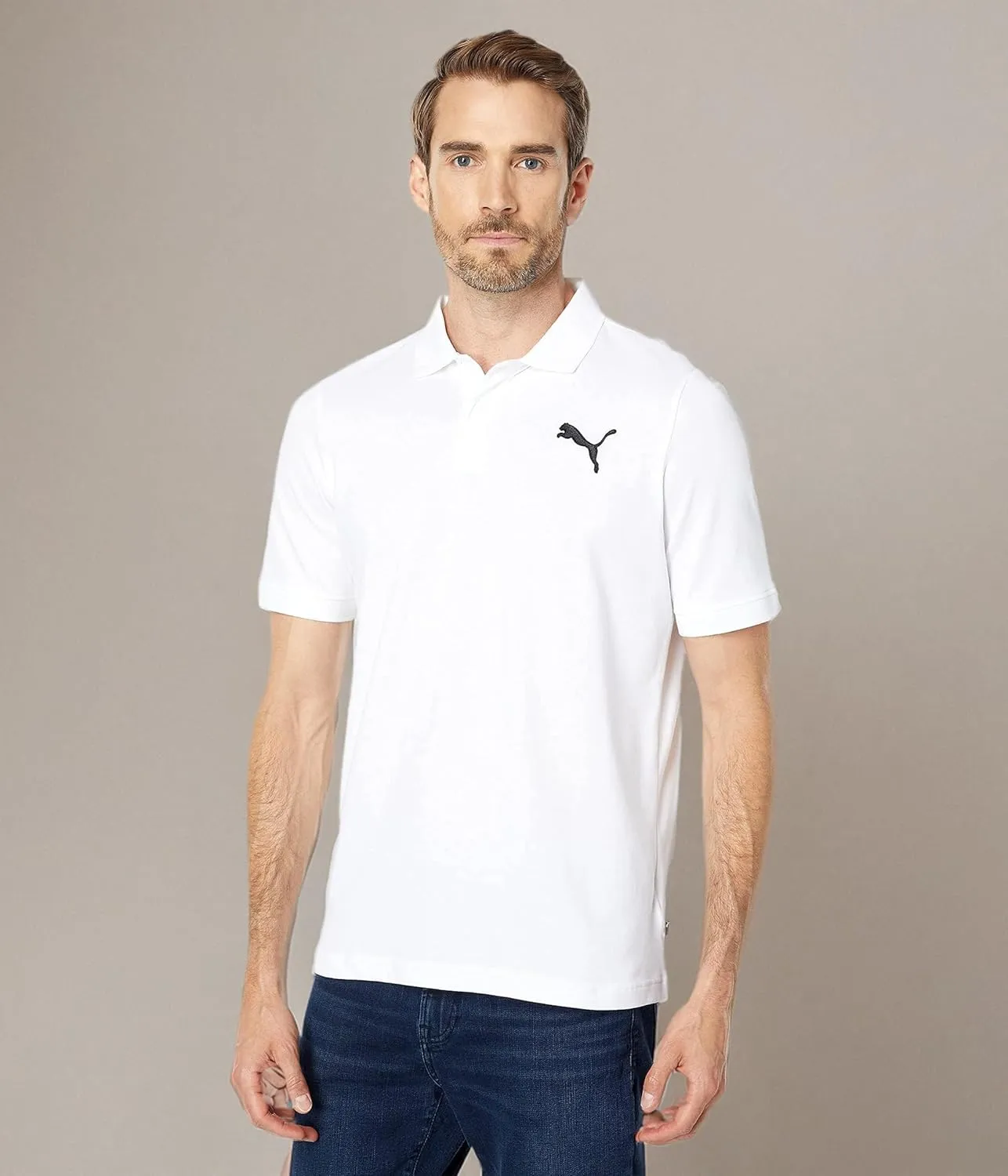 PUMA Men's Essentials Pique Polo