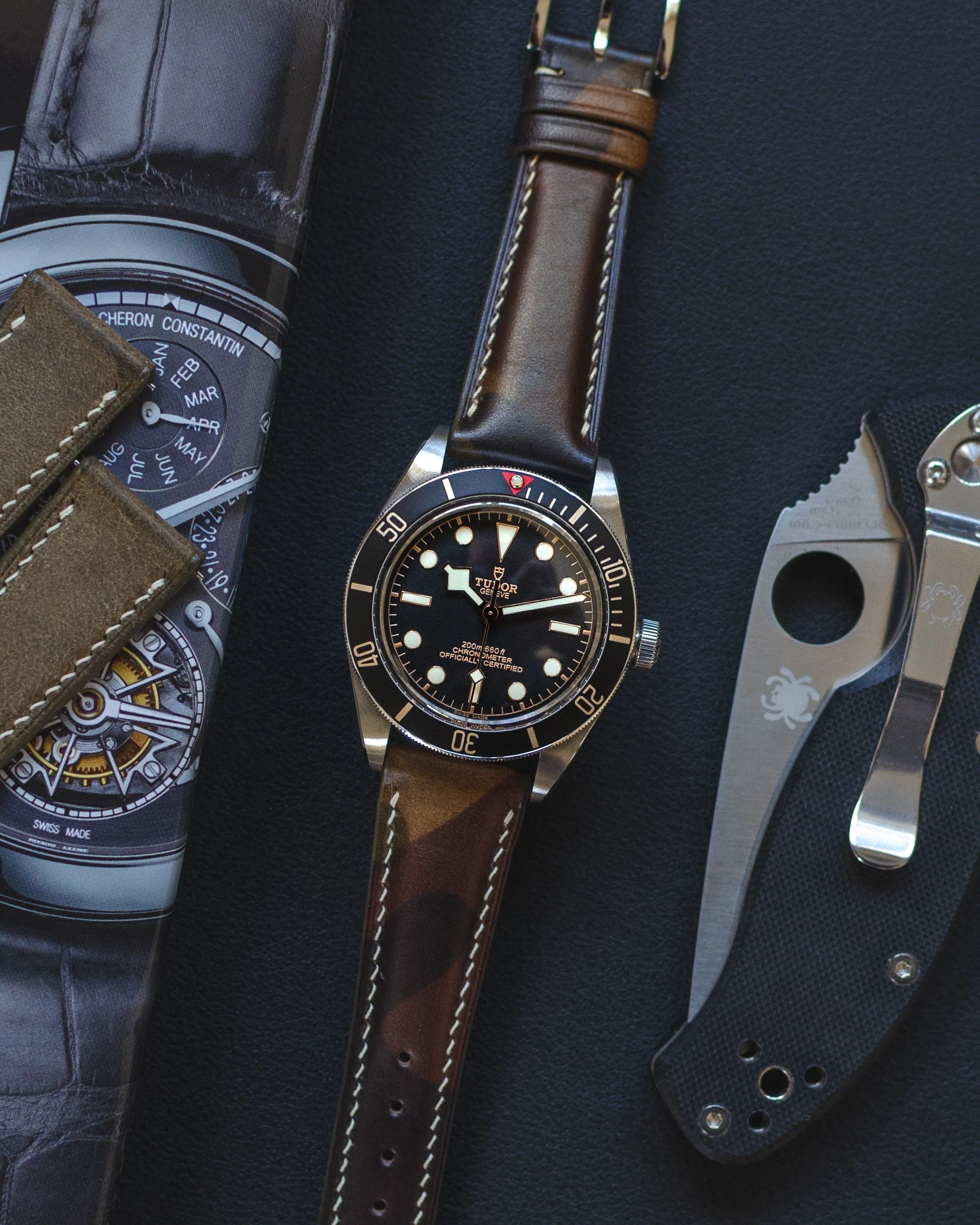 "Plateau" Watch Strap in Dakota // Verde