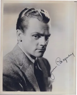 "Taxi!", "The Public Enemy" & "White Heat" Actor James Cagney Autographed Headshot - $1.5K VALUE