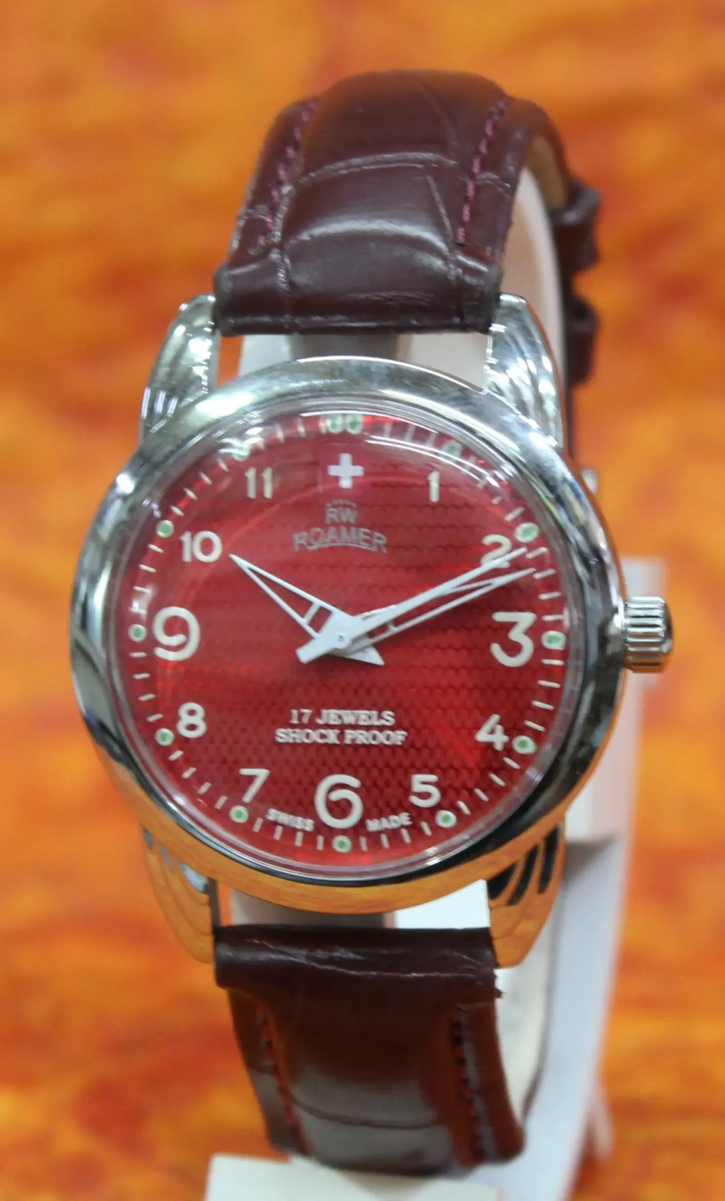 Roamer Vintage Wristwatch ST96 17 Jewels Mechanical Hand Wind Swiss Made