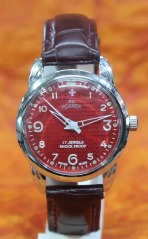 Roamer Vintage Wristwatch ST96 17 Jewels Mechanical Hand Wind Swiss Made