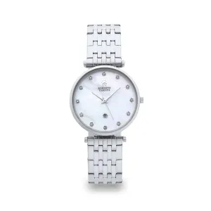 Roberto Carati Elizabeth Diamond Face Silver Watch