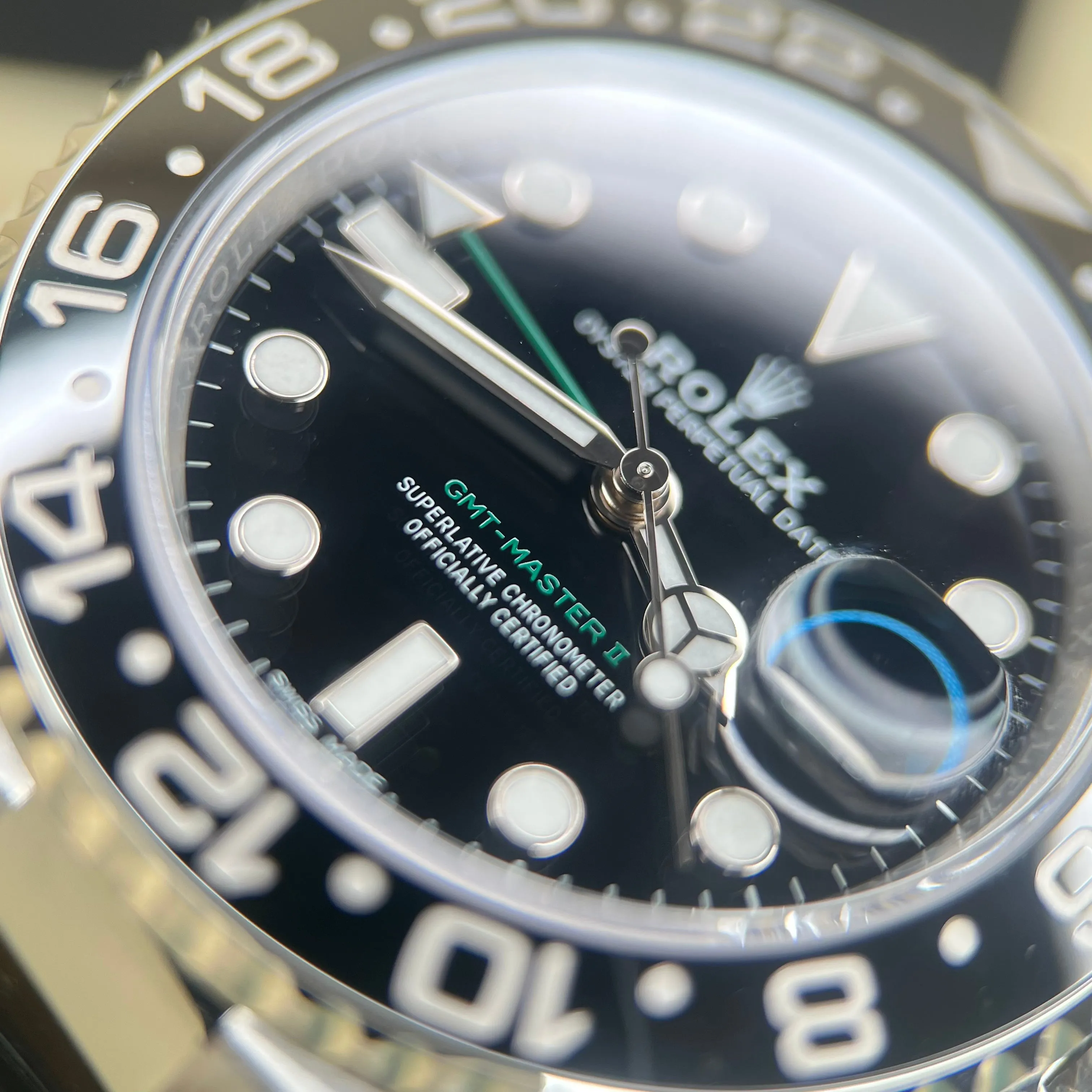 Rolex 116710LN GMT-Master II Black Dial 2018 Unworn Full UK Set Watch