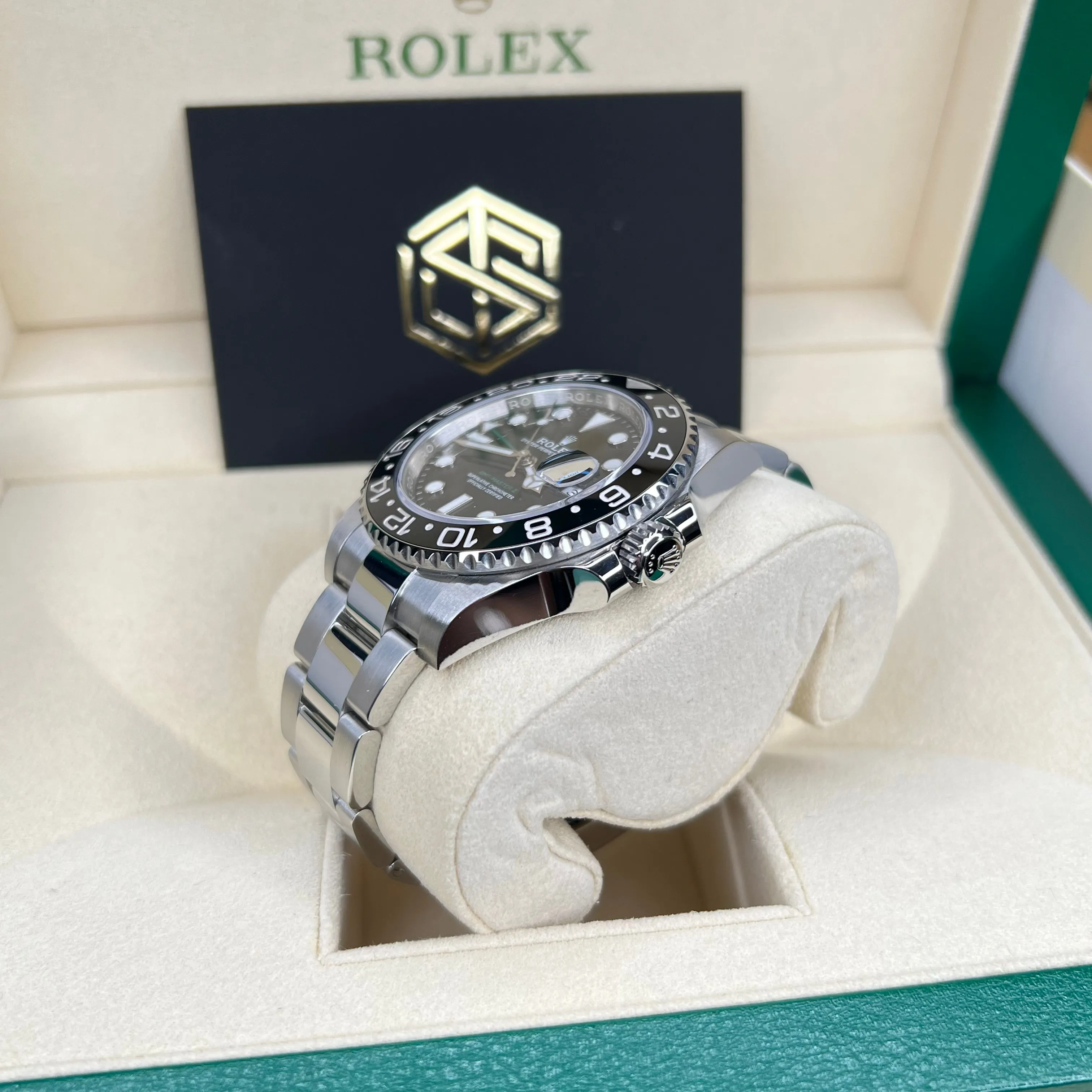 Rolex 116710LN GMT-Master II Black Dial 2018 Unworn Full UK Set Watch