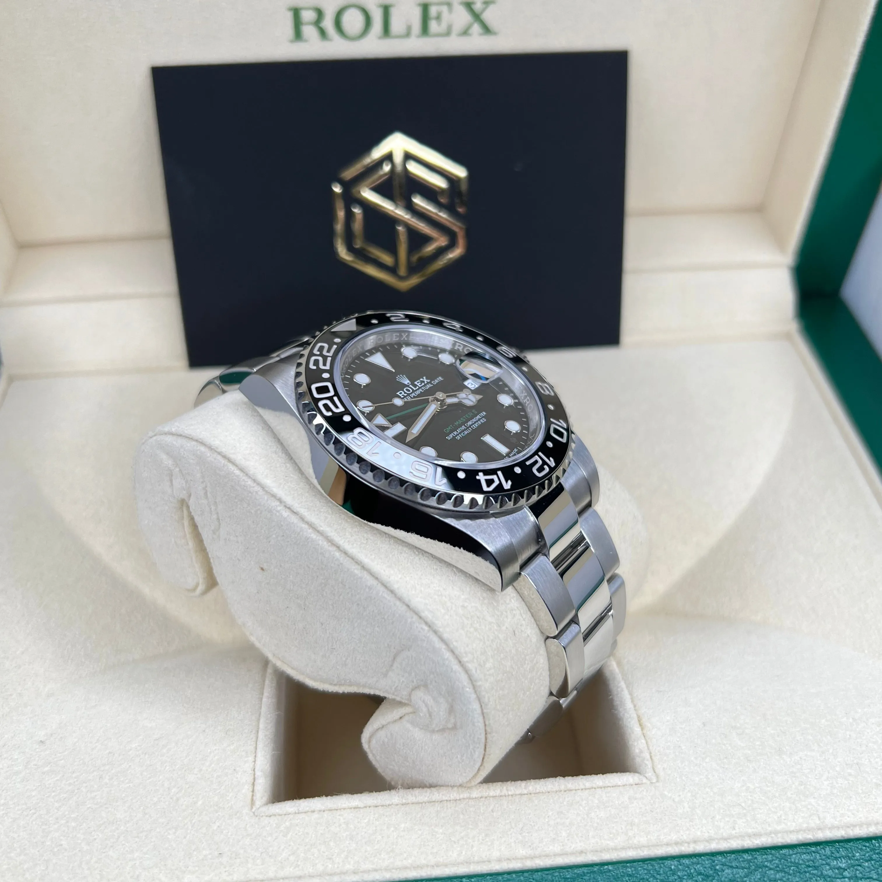 Rolex 116710LN GMT-Master II Black Dial 2018 Unworn Full UK Set Watch