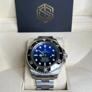 Rolex DeepSea James Cameron 116660 2017 FULL STICKERS Unworn Watch